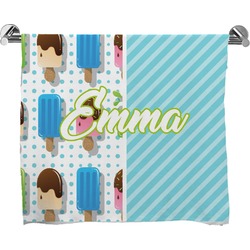 Popsicles and Polka Dots Bath Towel (Personalized)