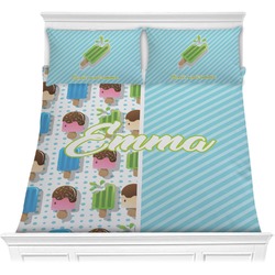 Popsicles and Polka Dots Comforter Set - Full / Queen (Personalized)