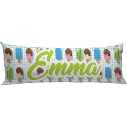 Popsicles and Polka Dots Body Pillow Case (Personalized)