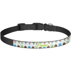 Popsicles and Polka Dots Dog Collar - Large (Personalized)