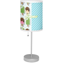 Popsicles and Polka Dots 7" Drum Lamp with Shade Polyester (Personalized)