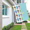 Popsicles and Polka Dots House Flags - Single Sided - LIFESTYLE