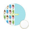 Popsicles and Polka Dots Icing Circle - Small - Front