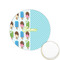 Popsicles and Polka Dots Icing Circle - XSmall - Front