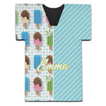 Popsicles and Polka Dots Jersey Bottle Cooler (Personalized)