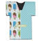 Popsicles and Polka Dots Jersey Bottle Cooler - FRONT (flat)