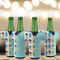 Popsicles and Polka Dots Jersey Bottle Cooler - Set of 4 - LIFESTYLE