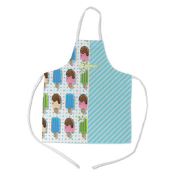 Popsicles and Polka Dots Kid's Apron w/ Name or Text