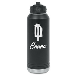 Popsicles and Polka Dots Water Bottles - Laser Engraved (Personalized)