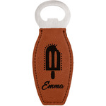 Popsicles and Polka Dots Leatherette Bottle Opener (Personalized)