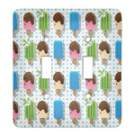 Popsicles and Polka Dots Light Switch Cover (2 Toggle Plate)