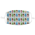 Popsicles and Polka Dots Adult Cloth Face Mask - XLarge