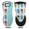 Popsicles and Polka Dots Neoprene Oven Mitt (Front & Back)