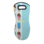 Popsicles and Polka Dots Neoprene Oven Mitt w/ Name or Text