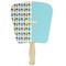 Popsicles and Polka Dots Paper Fans - Front