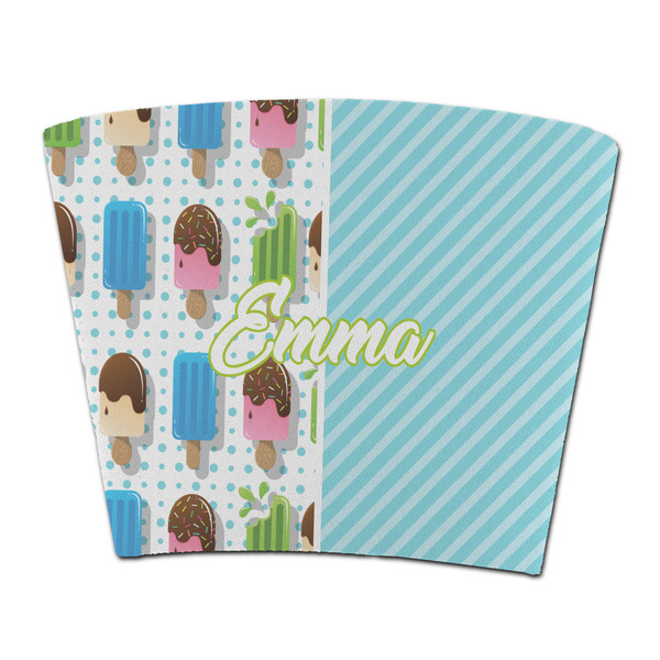 Custom Popsicles and Polka Dots Party Cup Sleeve - without bottom (Personalized)