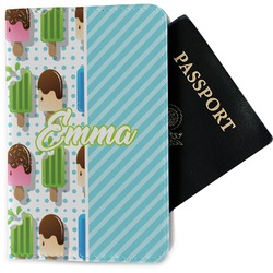 Popsicles and Polka Dots Passport Holder - Fabric (Personalized)