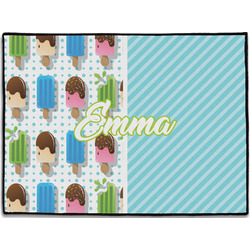 Popsicles and Polka Dots Door Mat - 24"x18" (Personalized)