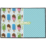 Popsicles and Polka Dots Door Mat - 36"x24" (Personalized)