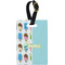 Popsicles and Polka Dots Personalized Rectangular Luggage Tag