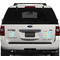 Popsicles and Polka Dots Personalized Square Car Magnets on Ford Explorer