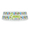 Popsicles and Polka Dots Plastic Pet Bowls - Small - FRONT