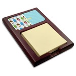 Popsicles and Polka Dots Red Mahogany Sticky Note Holder (Personalized)