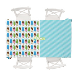 Popsicles and Polka Dots Tablecloth - 58"x102" (Personalized)