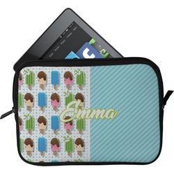 Popsicles and Polka Dots Tablet Case / Sleeve - Small (Personalized)