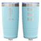 Popsicles and Polka Dots Teal Polar Camel Tumbler - 20oz -Double Sided - Approval