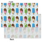 Popsicles and Polka Dots Tissue Paper - Lightweight - Small - Front & Back