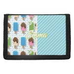 Popsicles and Polka Dots Trifold Wallet (Personalized)