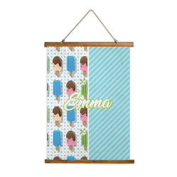 Popsicles and Polka Dots Wall Hanging Tapestry - Tall (Personalized)