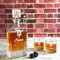 Popsicles and Polka Dots Whiskey Decanters - 26oz Rect - LIFESTYLE