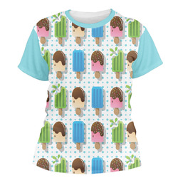 Popsicles and Polka Dots Women's Crew T-Shirt - Large