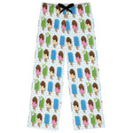 Popsicles and Polka Dots Womens Pajama Pants - L