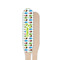 Popsicles and Polka Dots Wooden Food Pick - Paddle - Single Sided - Front & Back