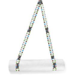 Popsicles and Polka Dots Yoga Mat Strap (Personalized)