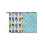 Popsicles and Polka Dots Zipper Pouch - Small - 8.5"x6" (Personalized)