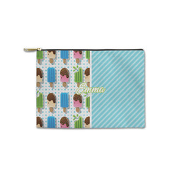 Popsicles and Polka Dots Zipper Pouch - Small - 8.5"x6" (Personalized)
