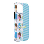 Popsicles and Polka Dots iPhone Case - Rubber Lined - iPhone 13 Pro Max (Personalized)