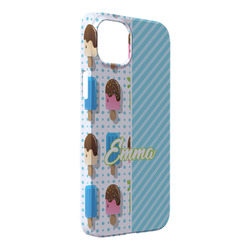 Popsicles and Polka Dots iPhone Case - Plastic - iPhone 14 Pro Max (Personalized)