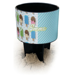 Popsicles and Polka Dots Black Beach Spiker Drink Holder (Personalized)