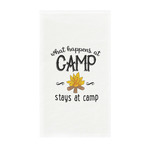 Camping Sayings & Quotes (Color) Guest Paper Towels - Full Color - Standard