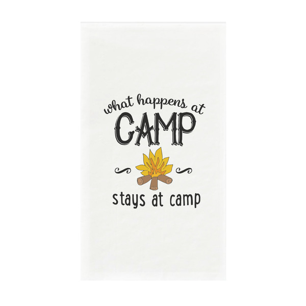 Custom Camping Sayings & Quotes (Color) Guest Paper Towels - Full Color - Standard