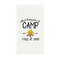 Camping Sayings & Quotes (Color) Guest Paper Towels - Full Color - Standard