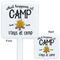 Camping Sayings & Quotes (Color) White Plastic Stir Stick - Double Sided - Approval