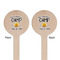 Camping Sayings & Quotes (Color) Wooden 6" Stir Stick - Round - Double Sided - Front & Back