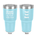 Aunt Quotes and Sayings 30 oz Stainless Steel Tumbler - Teal - Double-Sided