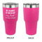 Aunt Quotes and Sayings 30 oz Stainless Steel Ringneck Tumblers - Pink - Single Sided - APPROVAL